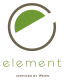 green and white circle
