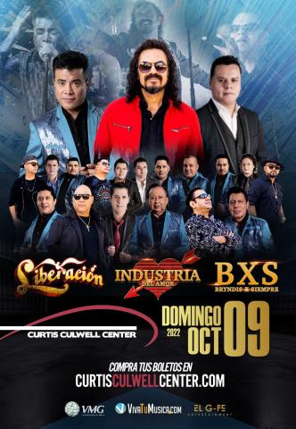 INDUSTRIA DEL AMOR, LIBERACION, BXS-BRYNDIS POR SIEMPRE SUNDAY OCTOBER 9, 2022 9:00PM