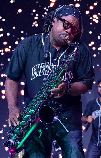 Saxophone player